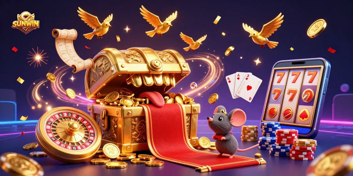 SUNWIN invites players to experience thrilling gambling adventures with slots and jackpots in an immersive casino setting.