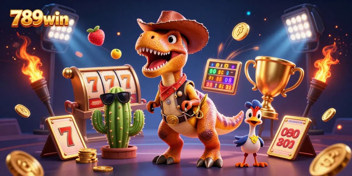 Win big with exciting casino action at 789win featuring vibrant characters and dynamic elements.