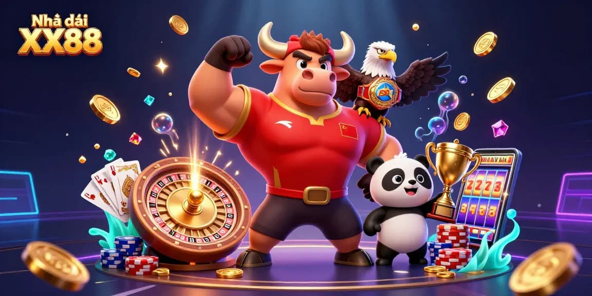 Experience thrilling wins at Nhà cái XX88 with dynamic games and vibrant casino elements.