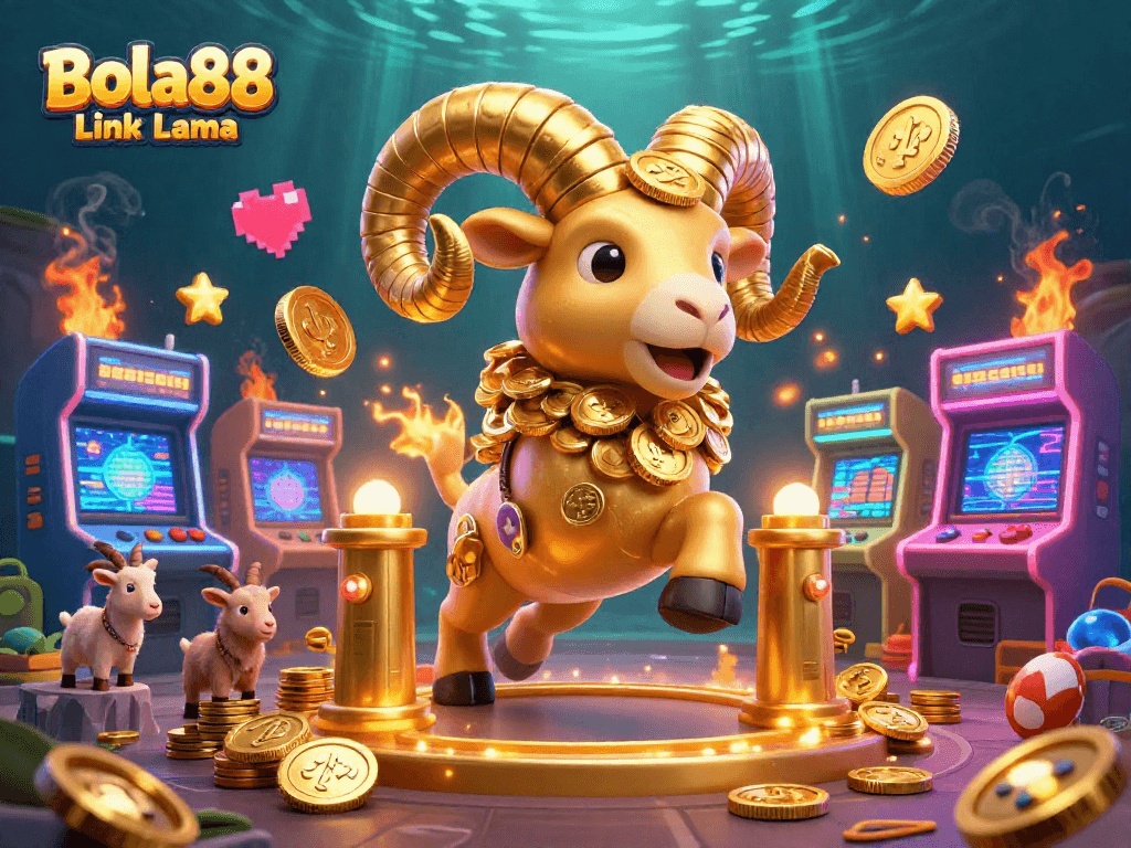 Experience the thrill of betting with Bola88 Link Lama's vibrant gaming elements and exciting visuals.