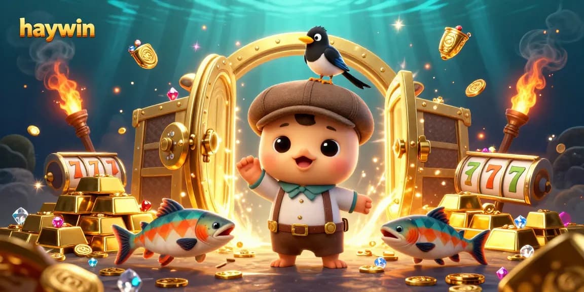 Experience thrilling wins at Haywin with magical characters and dazzling casino treasures.