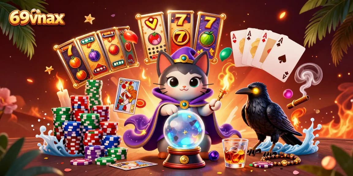 Engage in exhilarating action at 69vnax's thrilling slot jackpot experience with vibrant game elements.