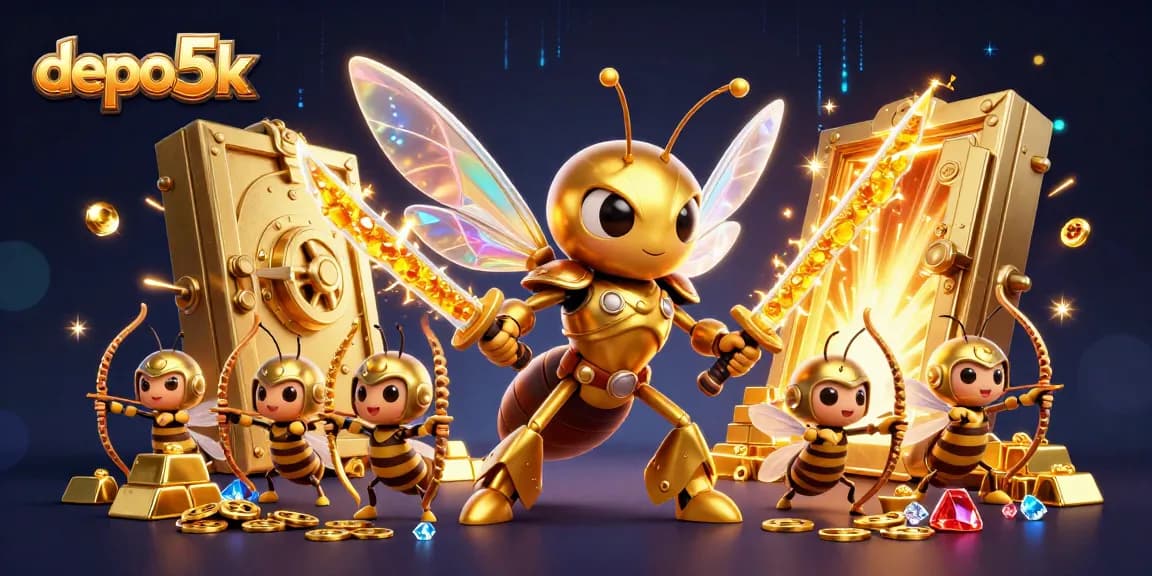 Menangkan hadiah besar dengan depo 5k bermain slot online di situs terpercaya.