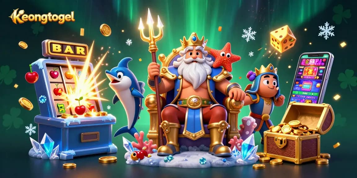 Experience thrilling wins at keongtogel with lively slots feature characters and elements.