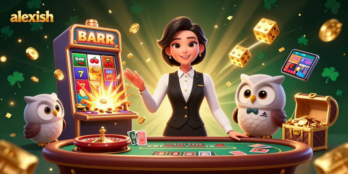 Experience thrilling games at alexish with lively dealers and exciting jackpot action.