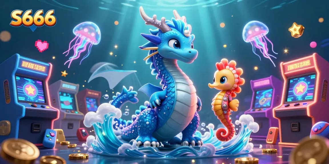 S666 players enjoy gaming experiences with vibrant characters and energetic casino elements dynamic art.