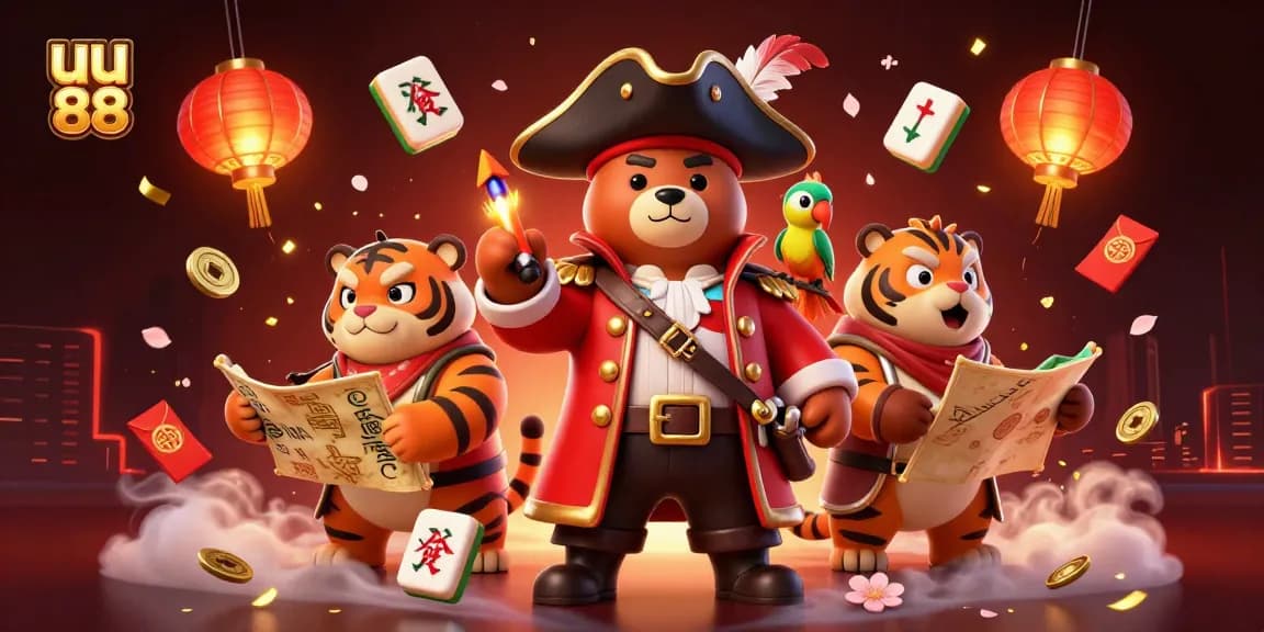 Experience thrilling gameplay with uu 88's vibrant casino scene featuring exciting characters and game elements.