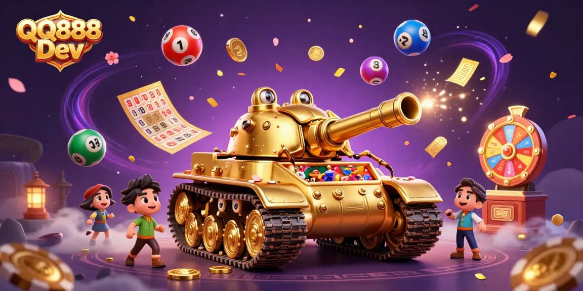 Engage with QQ888 Dev's vibrant casino world featuring dynamic lottery elements and immersive gaming experience.