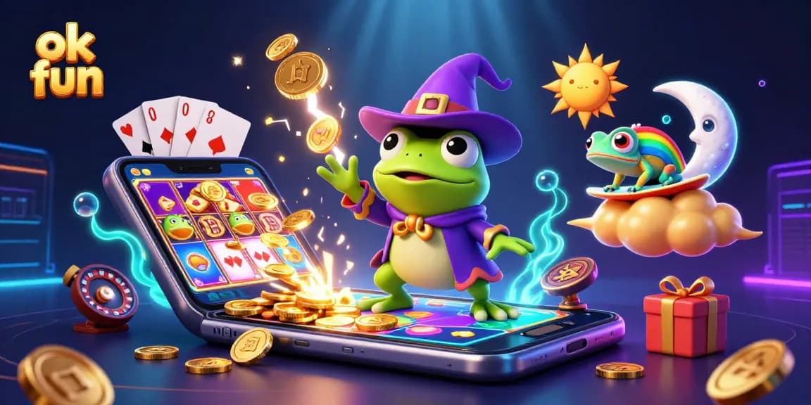 Spin and win with golden coins falling as you enjoy the ok fun casino experience!