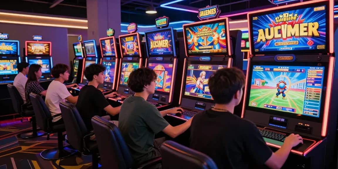 Permainan slot gacor cipung138 dengan pemain bersemangat menikmati pengalaman bermain yang menyenangkan.
