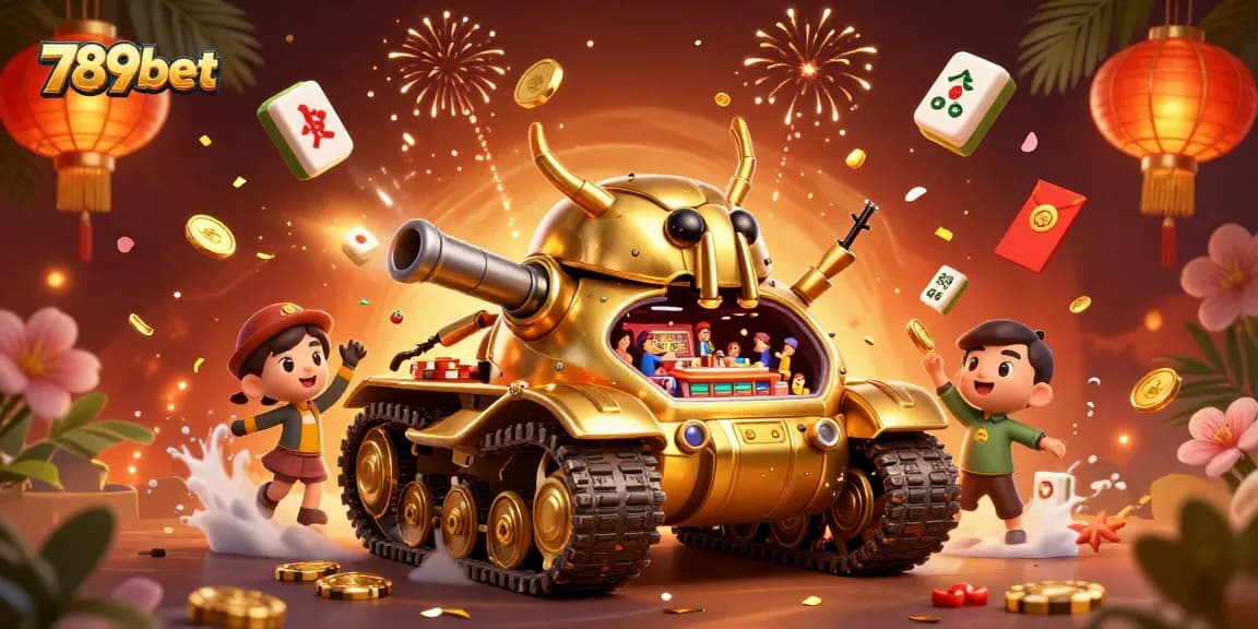 Experience excitement with vibrant gameplay at 789bet's miniature casino in this colorful 3D illustration.