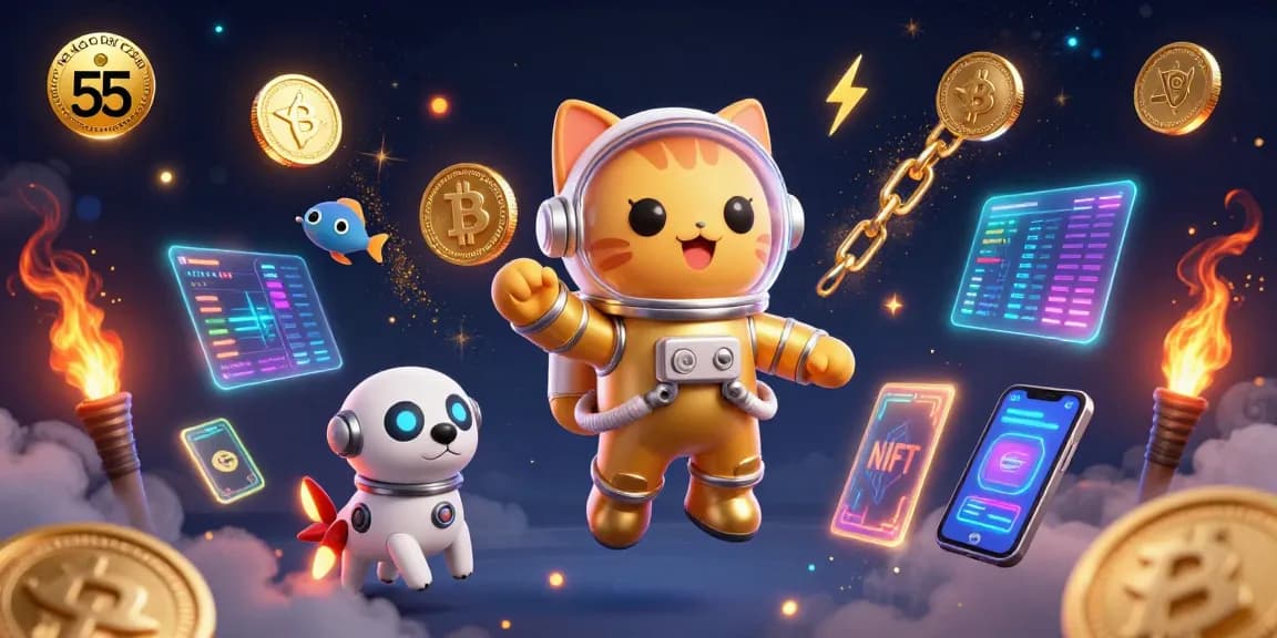 Bet on kèo nhà cái 55 with 3D cartoon characters in a vibrant cosmic casino scene.
