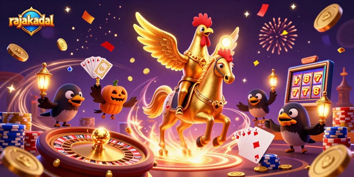 Rajakadal mengakses permainan dengan keamanan dan transaksi cepat di situs game online.