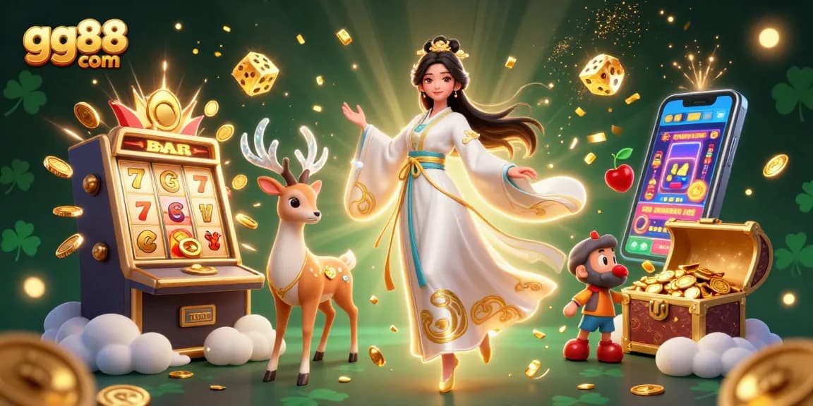 Spin the reels at gg88 com with a stunning 3D slot explosion and vibrant casino action.
