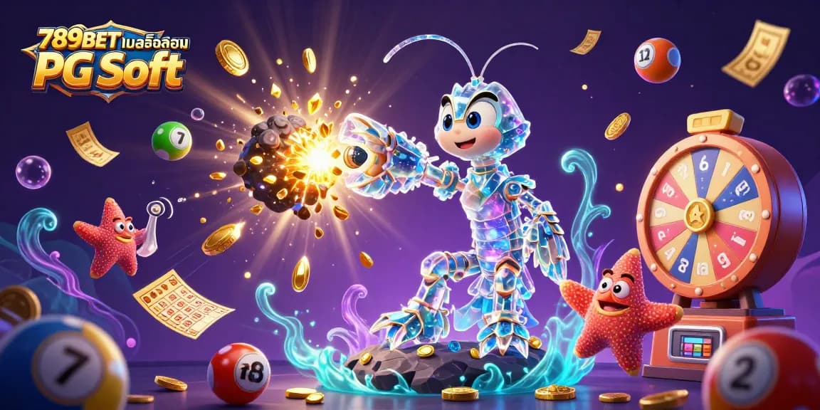 789BETเกมสล็อตยอดนิยม PG Soft สร้างชัยชนะในคาสิโนด้วยการหมุนของลูกบอลลอตเตอรี่และแจ็คพอต