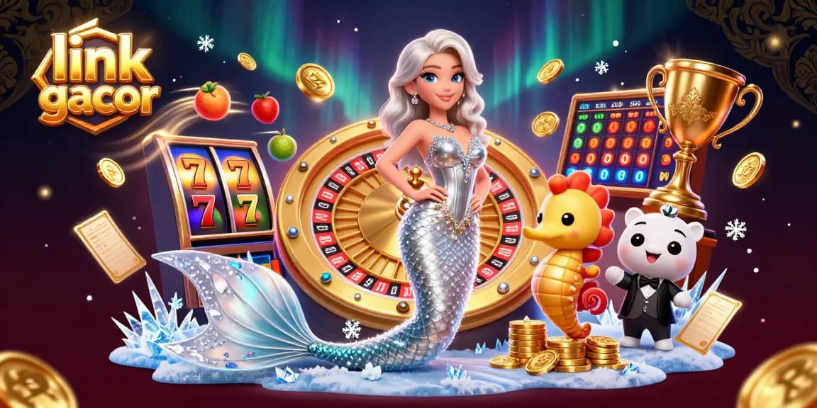 Activate your gaming experience with link gacor's vibrant slot reels and dynamic 3D characters.