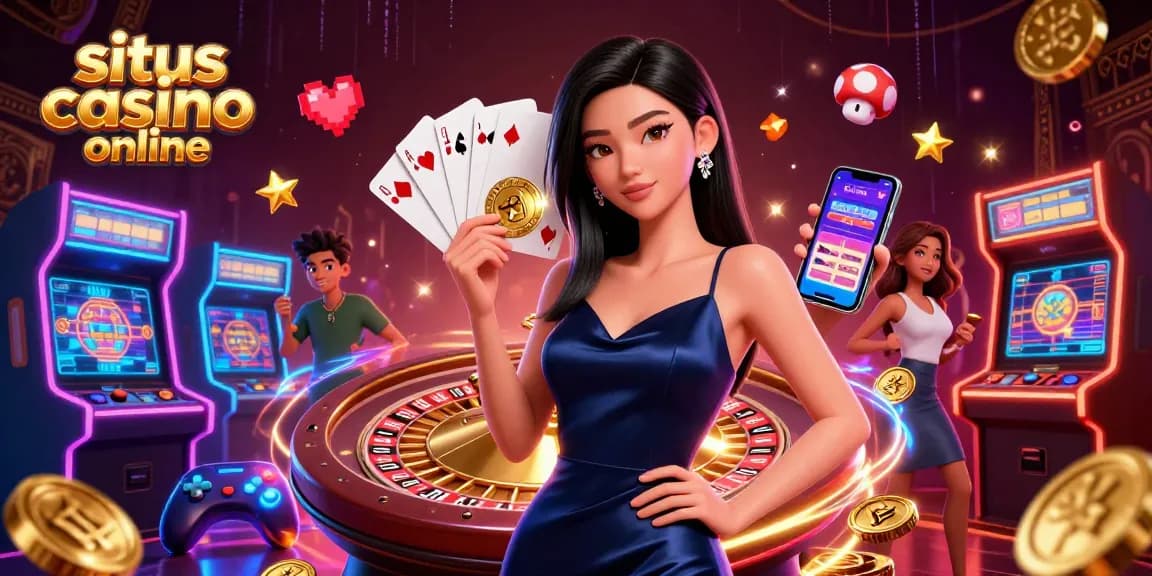 Experience the thrill of situs casino online with vibrant games and dynamic characters.