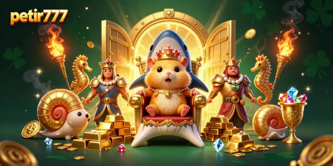 Win big at petir777 while playing surrounded by treasures and magical creatures!