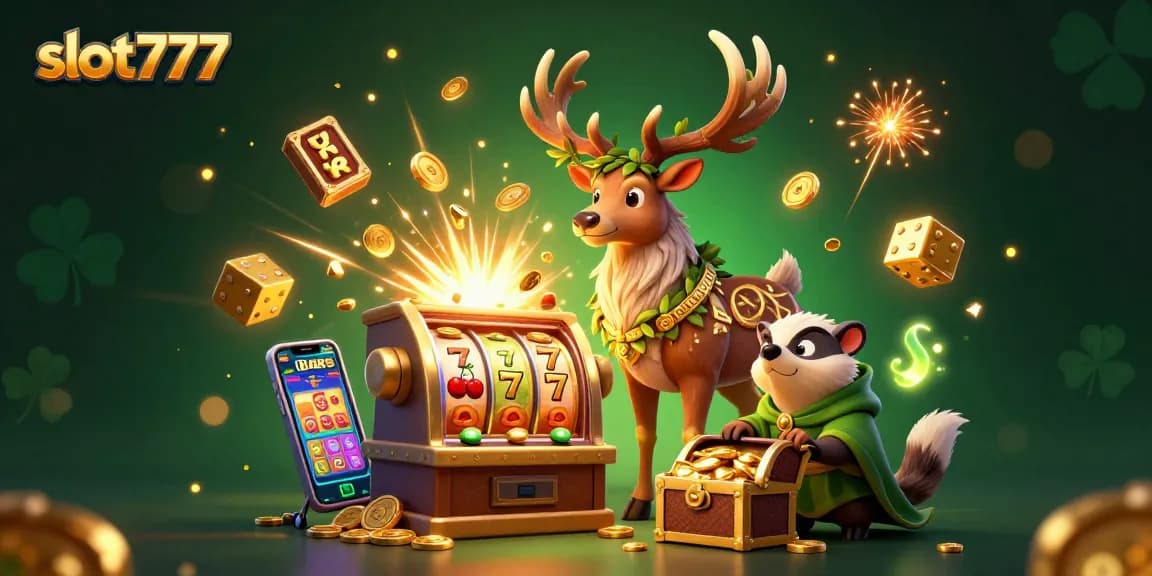 Spin the incredible slot777 for jackpots amidst vibrant casino elements and enchanting characters.