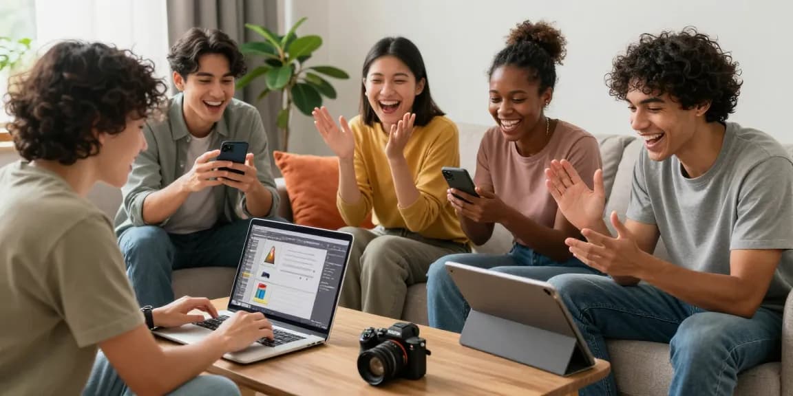 شات تعب lively online chat scene with diverse individuals engaged in friendly conversations.