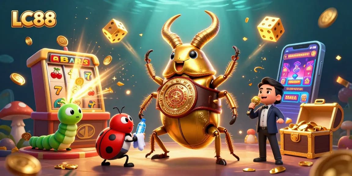Experience the vibrant excitement of LC88's casino adventure with dynamic games and a lively atmosphere.