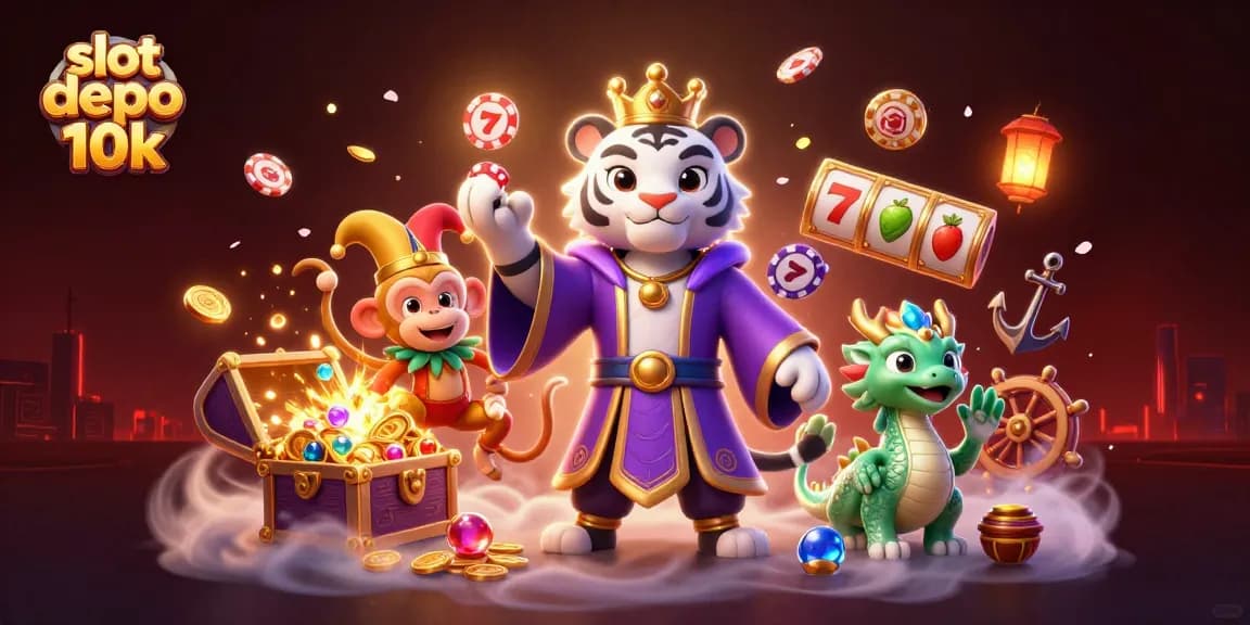 Jelajahi slot depo 10k dan raih kemenangan besar di dunia kasino yang penuh warna.