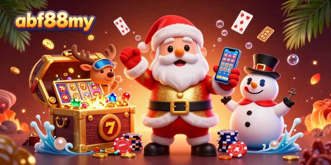 Engage with afb88my's festive casino adventure featuring Santa and friends among jackpot slots.