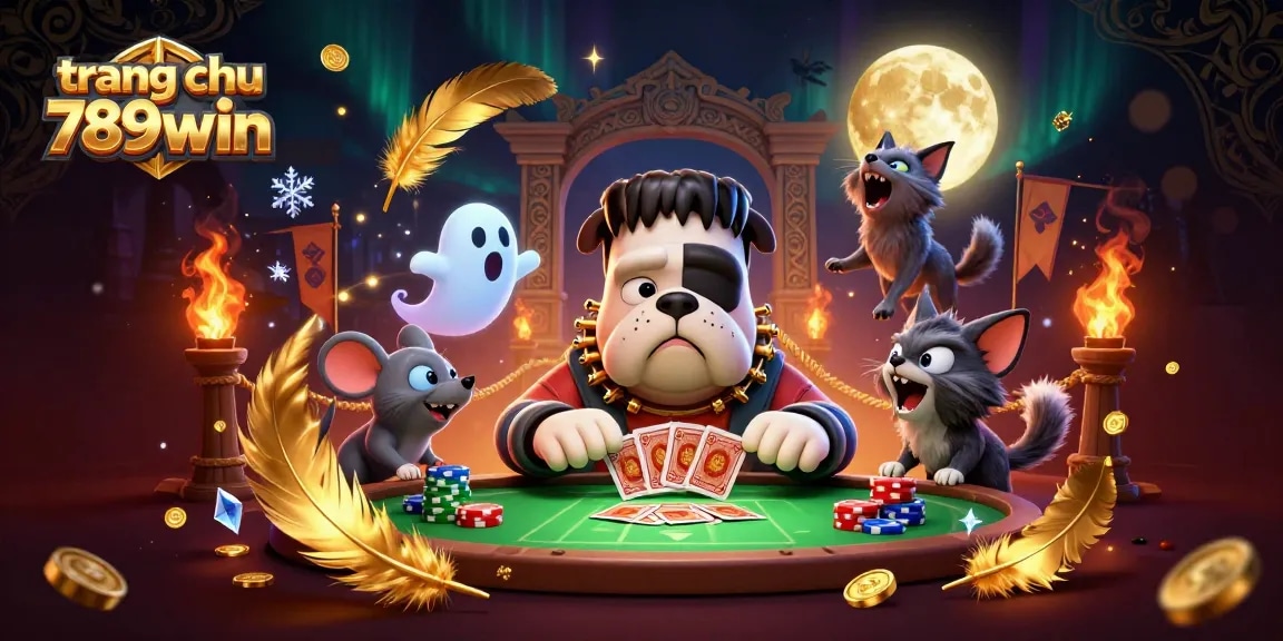 Experience the thrill at trang chu 789win with a monstrous dealer and gambling action.