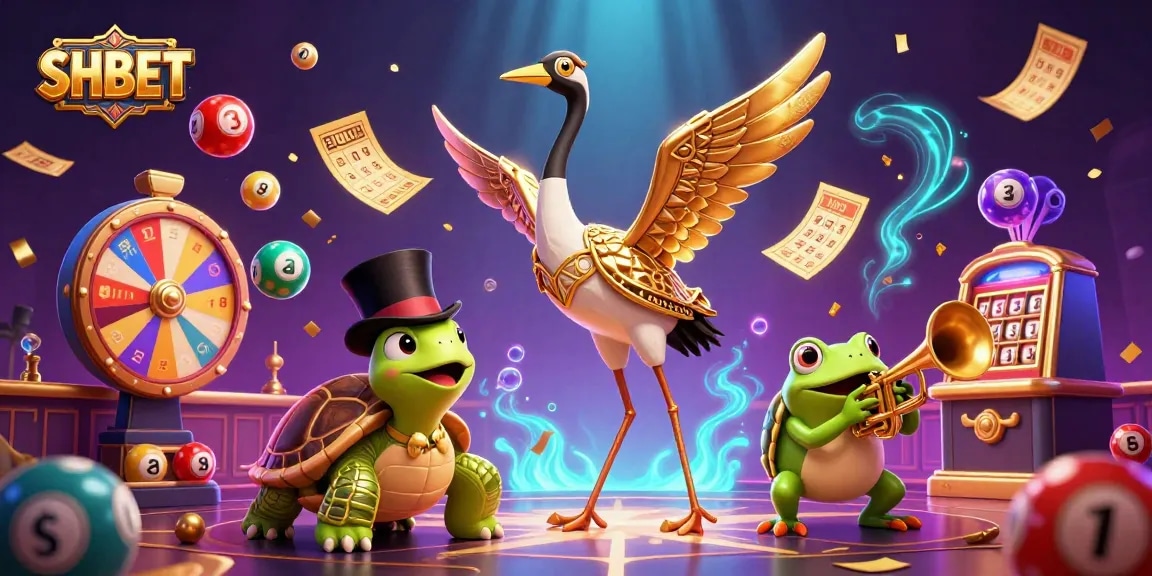 Engage with SHBET’s thrilling 3D casino world featuring colorful games and characters.