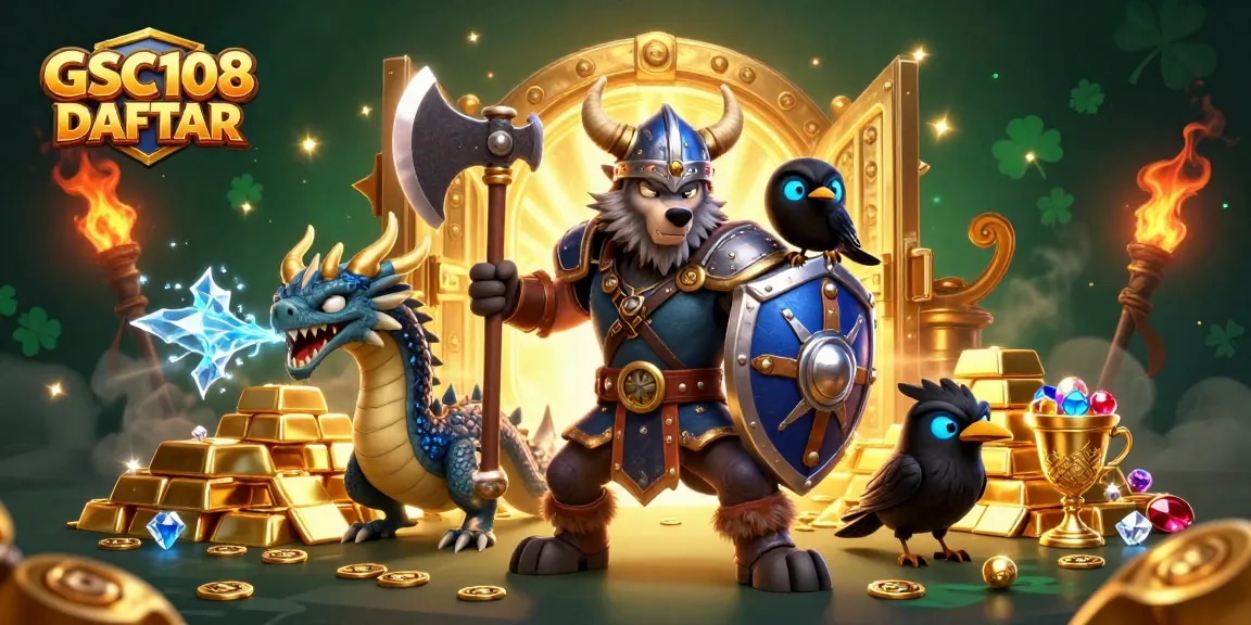 Engage in thrilling gameplay at GSC108 DAFTAR with vibrant characters and abundant treasures.