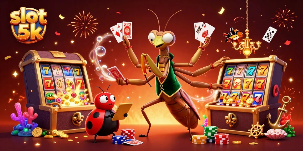 Spin the slot 5k reels with thrilling jackpots and vibrant casino visuals.