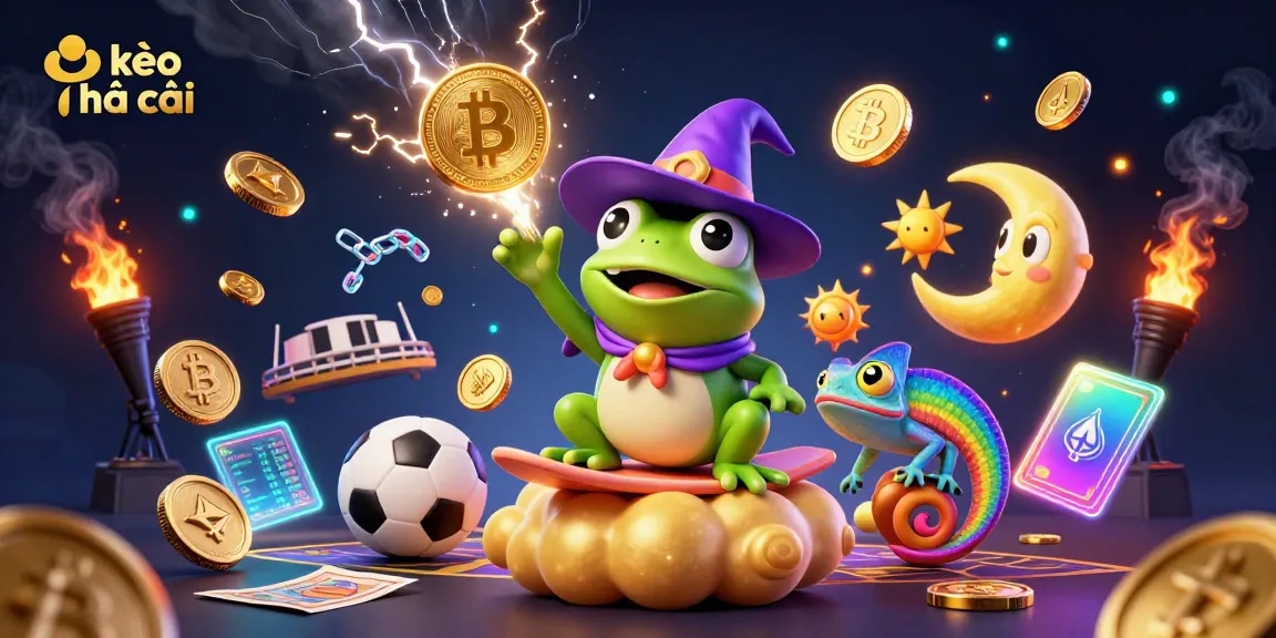 Kèo nhà cái provides dynamic sports betting insights with unique characters and vibrant elements enhancing the gaming experience.
