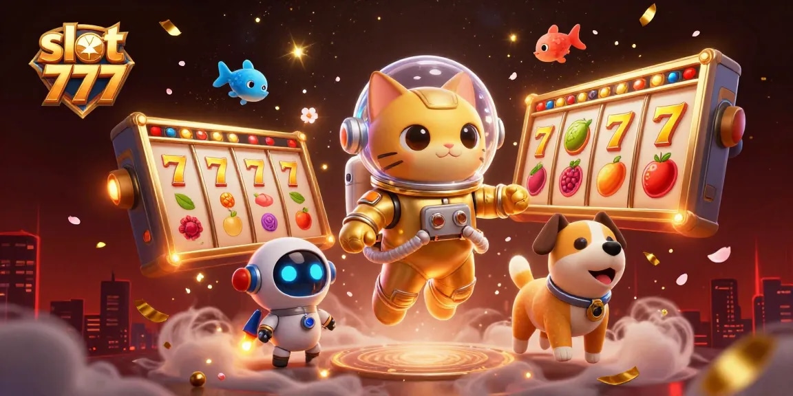 Spin the vibrant slot 777 with colorful symbols and a dynamic atmosphere full of excitement.