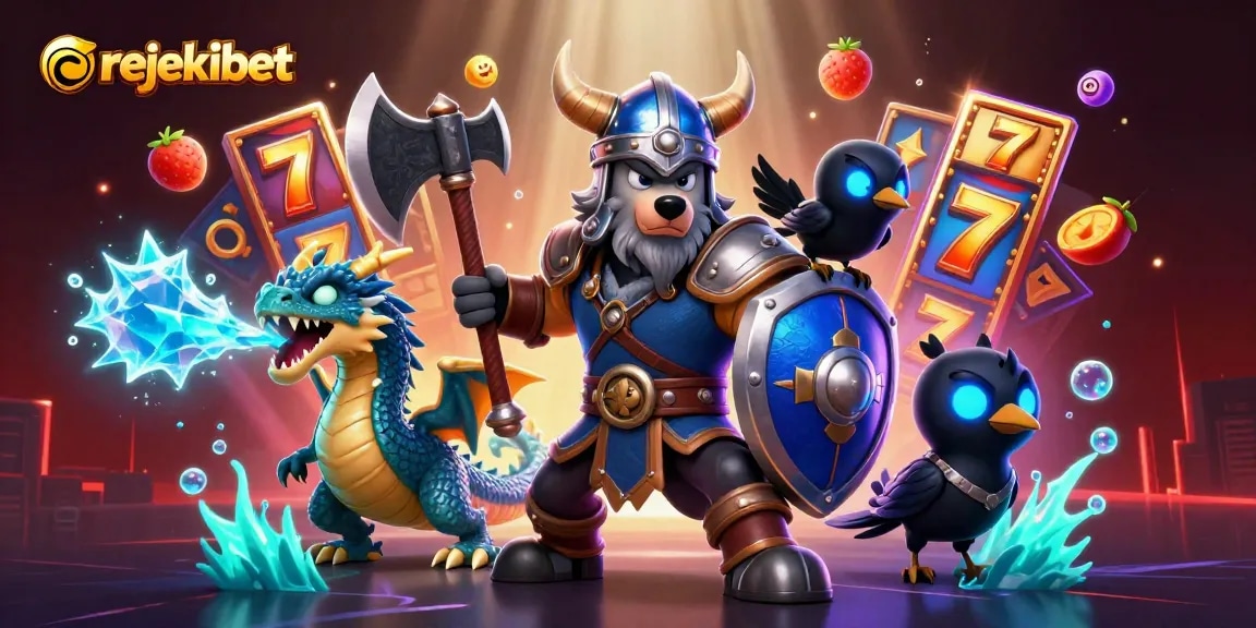 Join the exciting world of rejekibet with vibrant slot games, featuring heroic characters and colorful reels.
