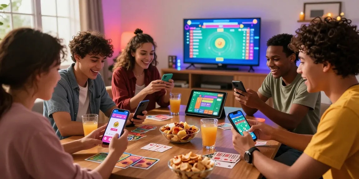 Get started playing Teen Patti Gold with friends in a lively gaming setting.