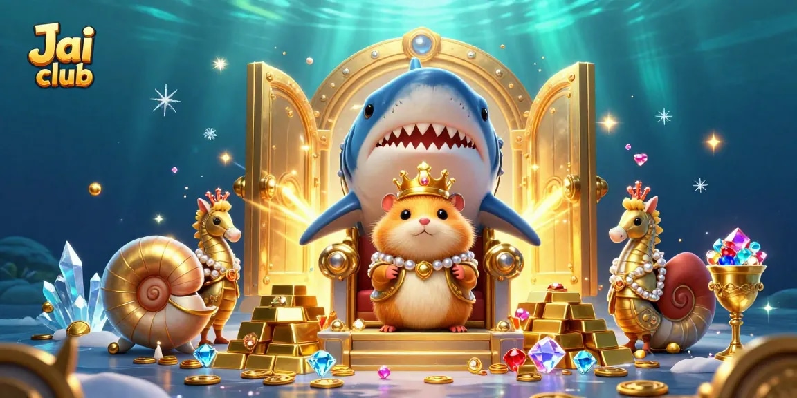 Engage in thrilling games on Jai club with dynamic 3D visuals featuring gold treasures and excitement.