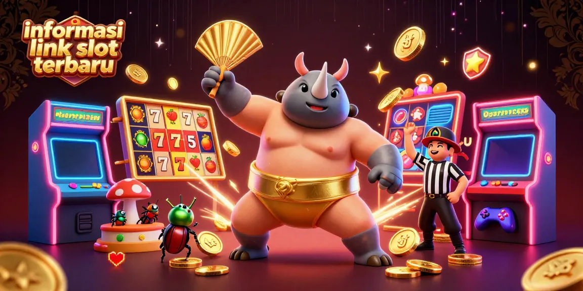 Menangkan informasi link slot terbaru dengan beetle juara sumo dan simbol slot yang menarik.