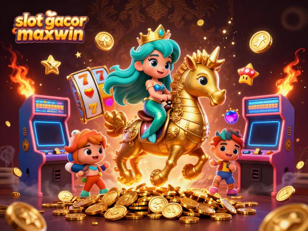 Menangkan slot gacor maxwin dengan putri duyung berkilau dan mesin slot yang penuh warna.