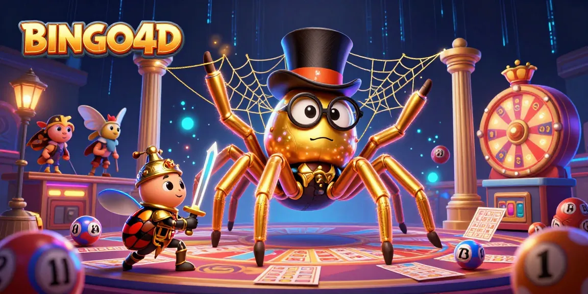 BINGO4D menghadirkan kreasi bingo menarik dengan karakter unik dalam suasana kasino