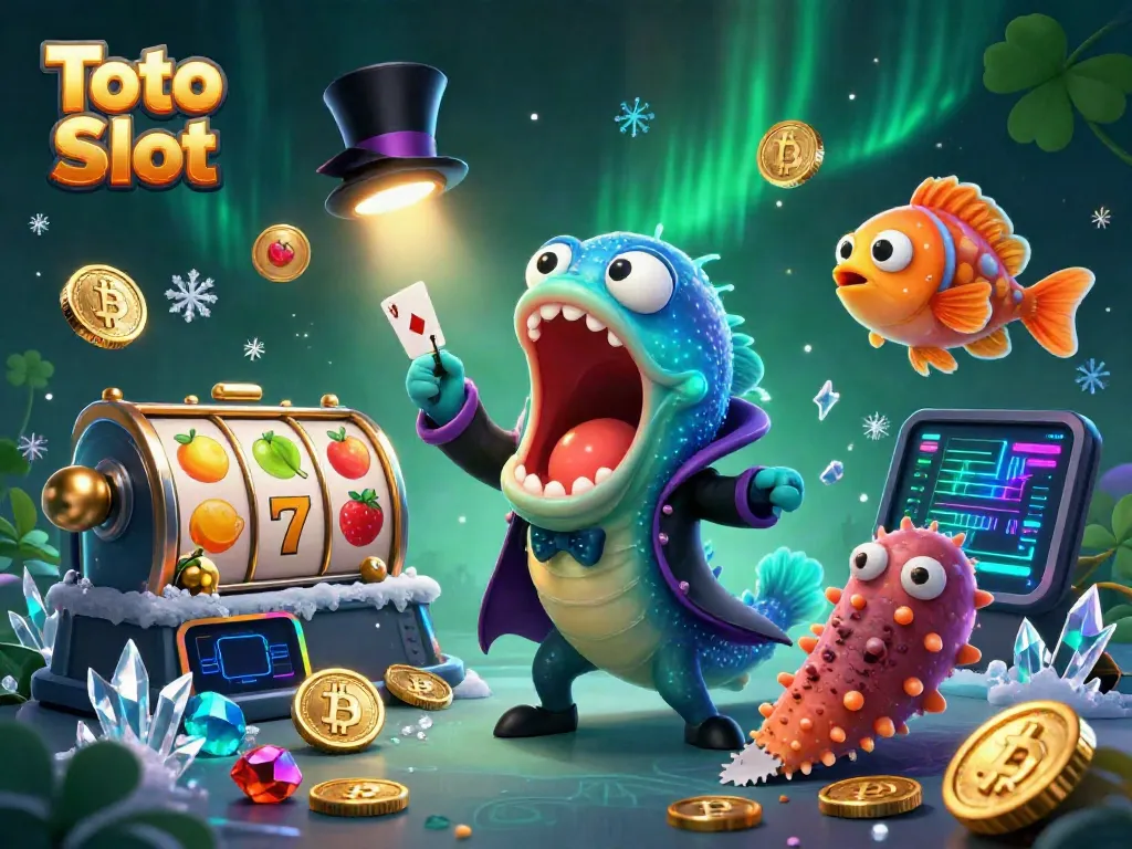 Slot Toto Slot menampilkan ikan gulper beraksi dalam pertunjukan sulap laut yang memukau.