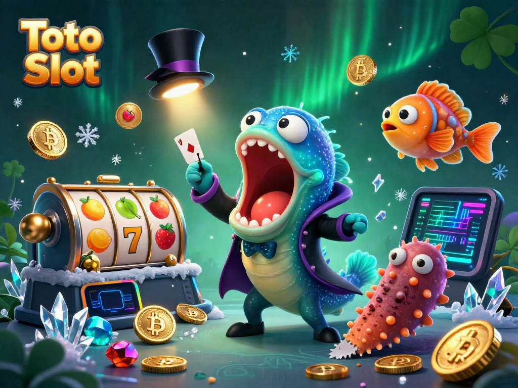 Slot Toto Slot menampilkan ikan gulper beraksi dalam pertunjukan sulap laut yang memukau.