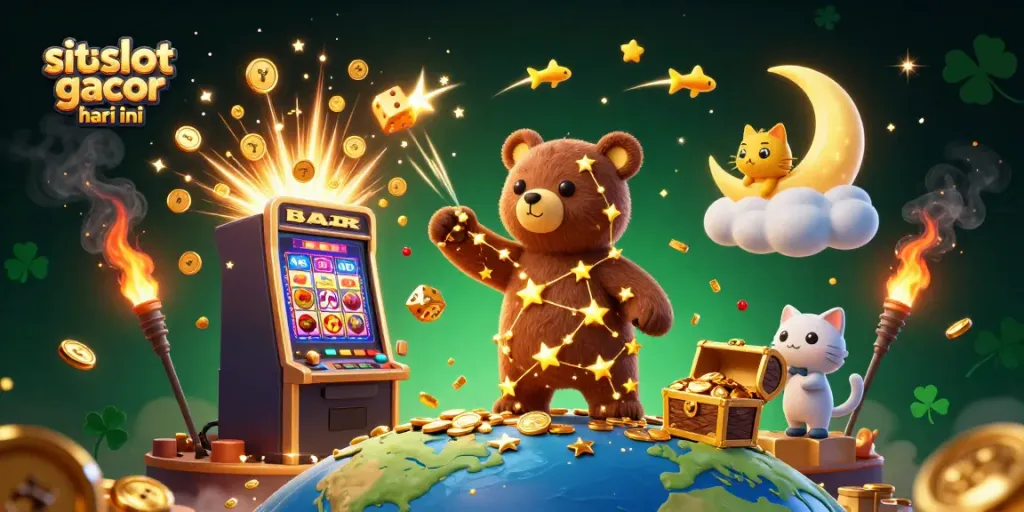 Menangkan jackpot dengan situs slot gacor hari ini yang menampilkan ilustrasi fantastis dengan elemen perjudian yang menarik.