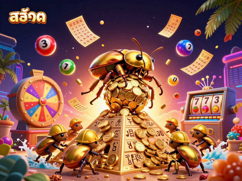 Spin the exciting 슬롯 machines with colorful symbols and dynamic elements amidst a lively casino environment!