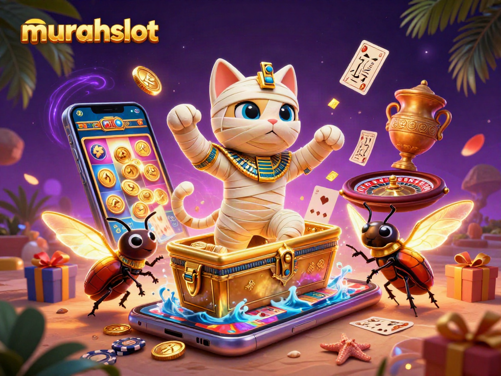 Selamat datang di murahslot, nikmati pengalaman bermain slot dengan karakter dan elemen kasino yang menakjubkan.