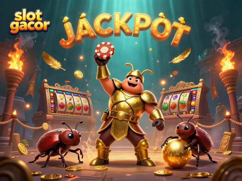 Slot gacor: Kemenangan di dunia kasino dengan karakter unik dan simbol keberuntungan.
