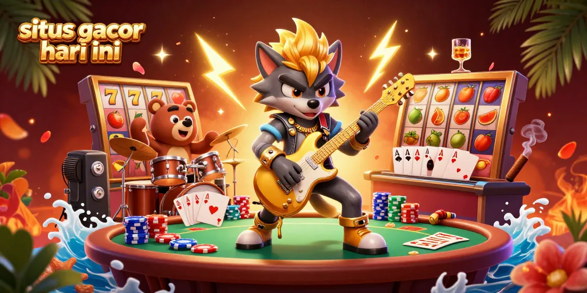 Menangkan jackpot dengan situs gacor hari ini yang dipenuhi slot dan permainan kasino menarik.