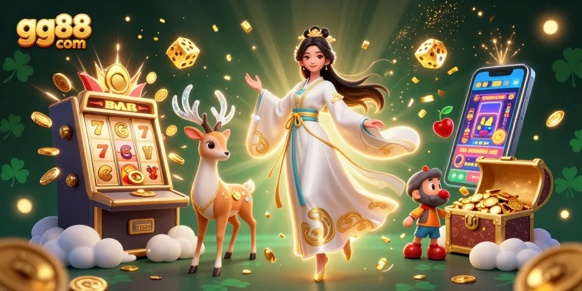 Spin the reels at gg88 com with a stunning 3D slot explosion and vibrant casino action.