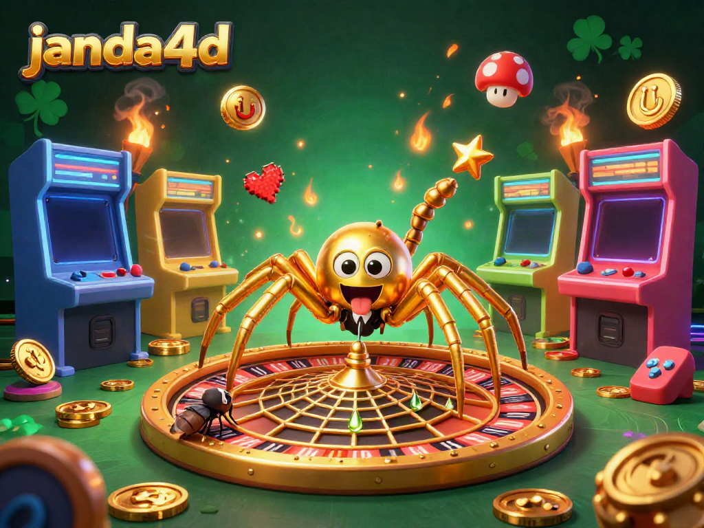 Janda4d menghadirkan suasana taruhan digital yang seru dengan ilustrasi atraktif.