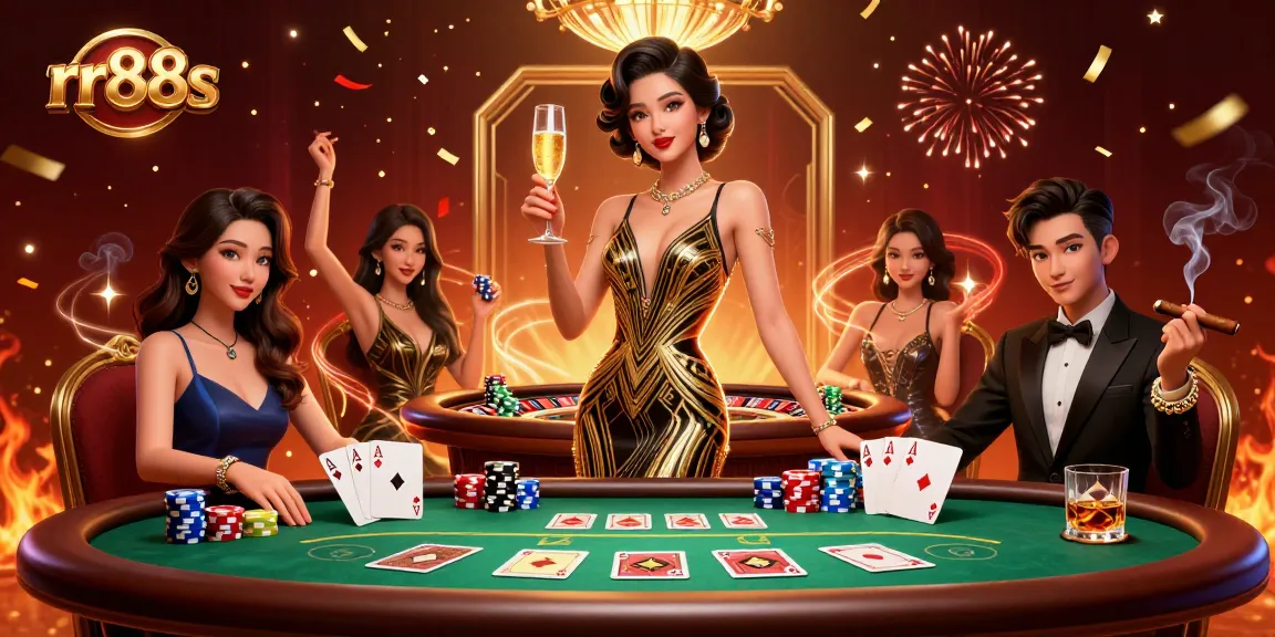 Engage in thrilling gameplay at rr88s featuring glamorous casino elements and a vibrant atmosphere.