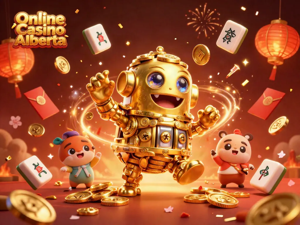 Experience epic gaming action at Online Casino Alberta with our vibrant visual representation!